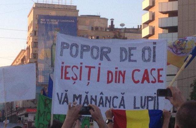 Protestele contra proiectului Rosia Montana au continuat si marti