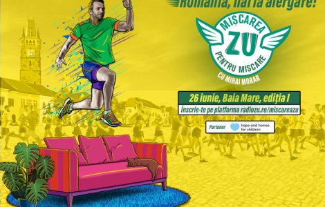 România, hai la alergare! Împreună facem „Mișcarea ZU. Mișcarea pentru Mișcare”!