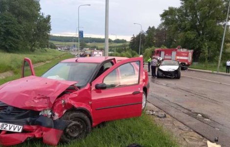 Accident grav la Botoșani. Cele 7 victime au fost transportate la spital
