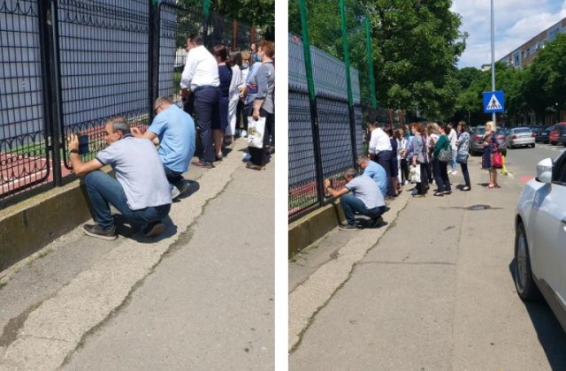 Festivitate de absolvire a liceului „pe sub gard”. Umilință cruntă pentru părinții elevilor de clasa a 8-a