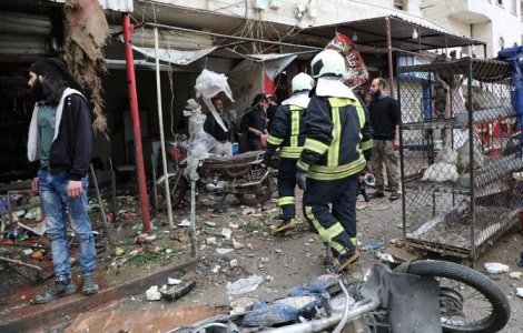 Siria: Cel puțin 16 morți în tiruri de artilerie, inclusiv asupra unui spital din orașul Afrin
