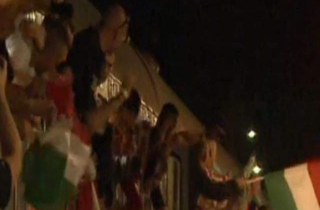 Capitala, luata cu asalt de suporterii maghiari: Incidente fara precedent