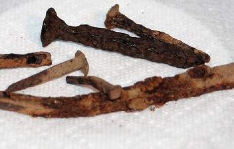 A fost descoperit unul dintre cuiele crucificarii lui Iisus