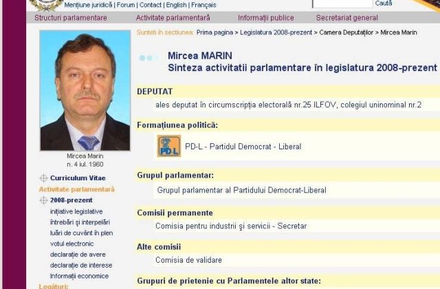 Deputat PDL acuzat de fals in declaratii