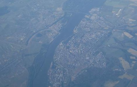 Dunarea a inundat sute de hectare de teren in judetul Giurgiu