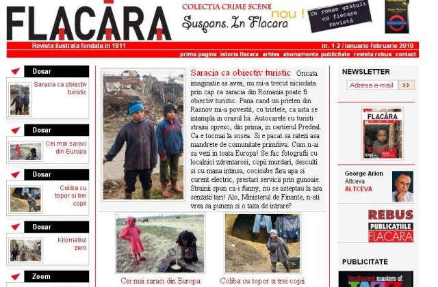 Revista Flacara prezinta femeia ca...dosar