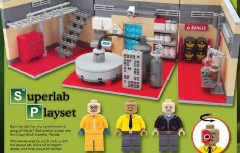 Cel mai ciudat kit Lego: Construieste-ti propriul laborator de droguri