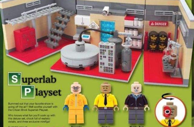 Cel mai ciudat kit Lego: Construieste-ti propriul laborator de droguri