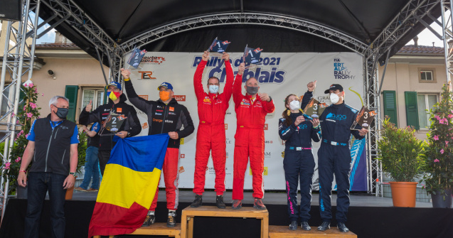 Început cu podium în Tour European Rally pentru Alex Filip și Gabi Lazăr