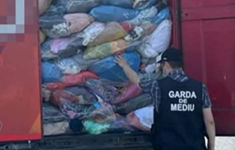 VIDEO România, groapa de gunoi a Europei. Opt automarfare cu deșeuri au fost oprite să intre în țară la Nădlac II