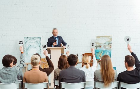 O pictură dispărută de 70 de ani a fost vândută cu peste 1 milion de euro