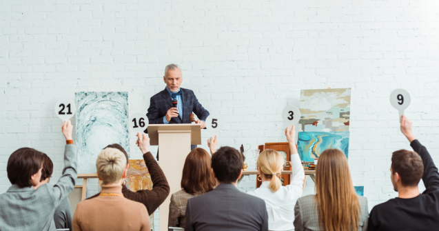 O pictură dispărută de 70 de ani a fost vândută cu peste 1 milion de euro