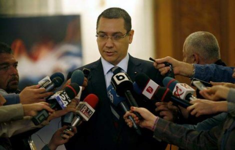 Ponta, despre "interesele straine" care blocheaza proiecte
