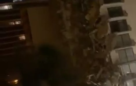 Un bloc din Miami de 11 etaje s-a prăbușit. Salvatorii au intervenit de urgență