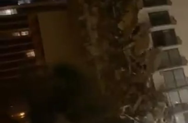 Un bloc din Miami de 11 etaje s-a prăbușit. Salvatorii încearcă să elibereze victimele de sub dărâmături