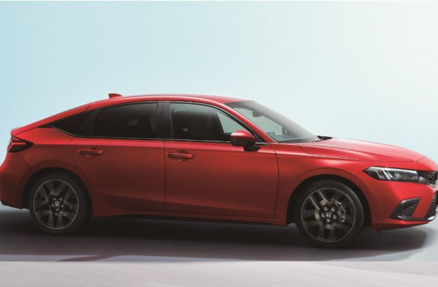 Noua generație Honda Civic în versiune europeană. Disponibilă doar cu sistem hibrid de propulsie