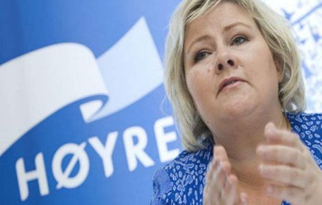 Premiera in Norvegia: Un partid de extrema dreapta intra la guvernare
