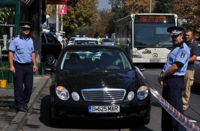 Femeia care a atacat un sofer in trafic a fost prinsa. Arma folosita: spray lacrimogen