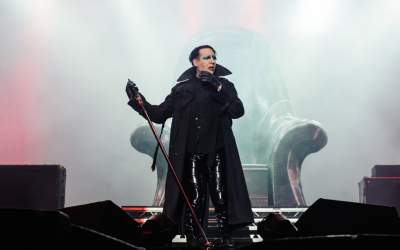 Marilyn Manson, vizat de un...