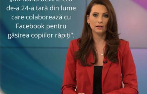 România devine cea de-a 24-a țară din lume care colaborează cu Facebook pentru găsirea copiilor răpiți