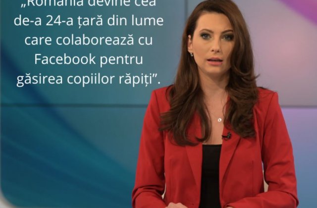 România devine cea de-a 24-a țară din lume care colaborează cu Facebook pentru găsirea copiilor răpiți