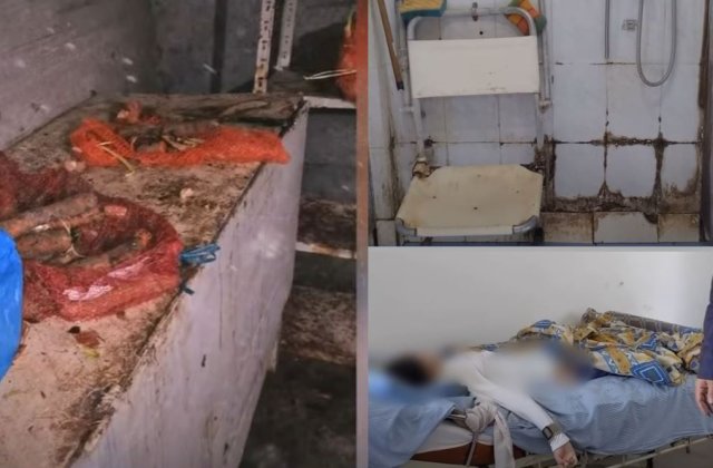 Descoperiri șocante &icirc;n Teleorman. Bolnavi mintal, &icirc;ngrijiți &icirc;ntr-un centru de tortură