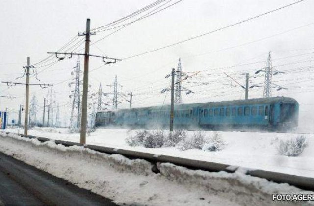 Trenurile CFR au programat doi ani si patru luni de intarziere in 2010