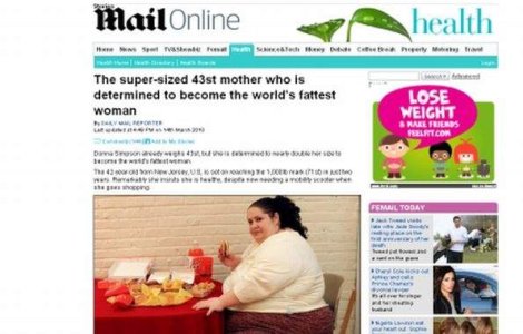 Are 273 de kilograme si vrea sa-si dubleze greutatea!