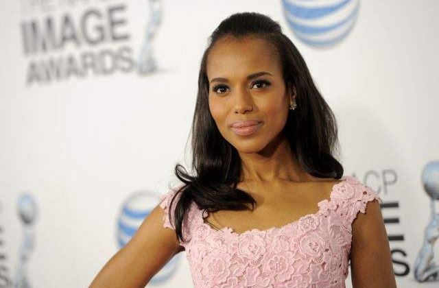 Kerry Washington a fost numita cea mai bine imbracata femeie din lume