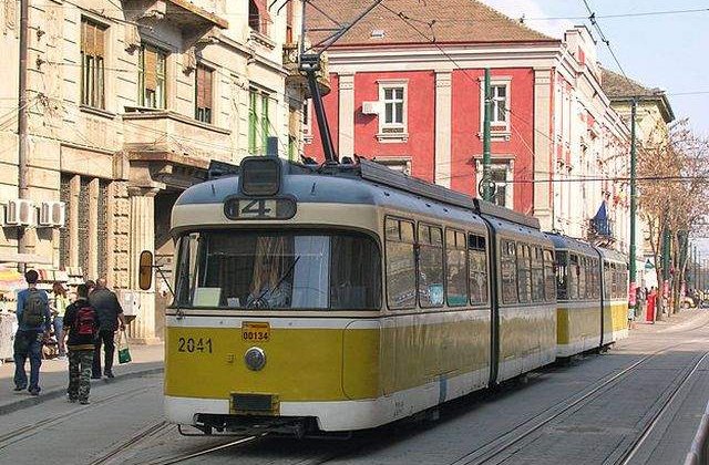 Barbat decapitat de un tramvai, la Timisoara