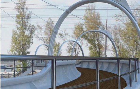  Foto  Mazare construieste pasarele pietonale pentru turistii din Mamaia