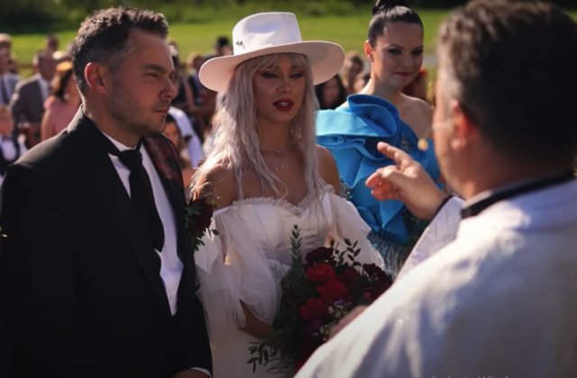 Alina Ceușan și Raul Tisa, doi ani de căsătorie! Cum a fost surprinsă influencerița de soțul ei