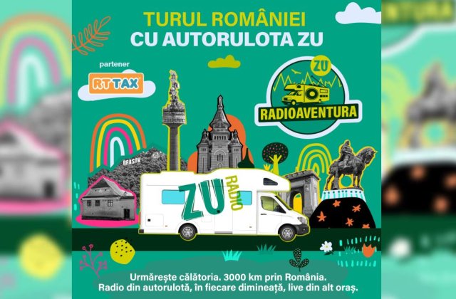 Buzdu si Morar, Emma si Tea pornesc în  RADIOAVENTURA, Turul României cu Autorulota ZU