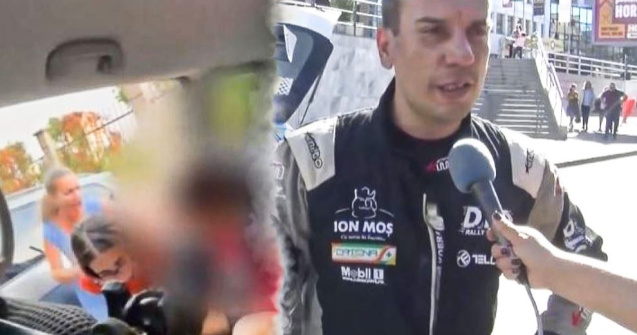 VIDEO Pilotul Vali Porcișteanu, divorț cu scandal. Și-a călcat fosta soție intenționat cu mașina sub ochii fiicei