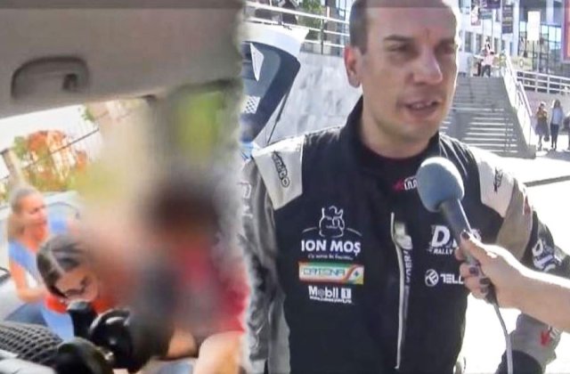 VIDEO Pilotul Vali Porcișteanu, divorț cu scandal. Și-a călcat fosta soție intenționat cu mașina sub ochii fiicei