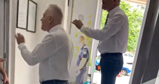 VIDEO „Fă ce spune popa, nu ce face popa!” Celebrul comisar Christian Ciocan a încălcat legea de 7 ori și a făcut scandal după ce a fost sancționat
