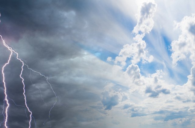 Atenționare meteo: Cod galben de căldură &icirc;n 7 județe și Cod galben de furtuni &icirc;n 10 județe