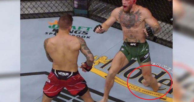 VIDEO Conor McGregor, accidentare serioasă în meciul cu Dustin Poirier de la UFC 264. Irlandezul a părăsit ringul pe targă!