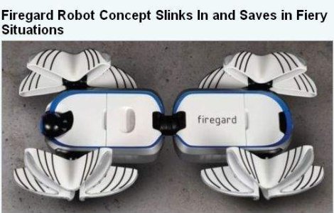 S-a inventat cel mai tare pompier- robot!