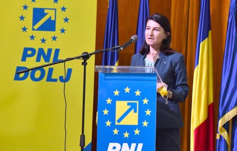Violeta Alexandru și-a anunțat candidatura la conducerea PNL București