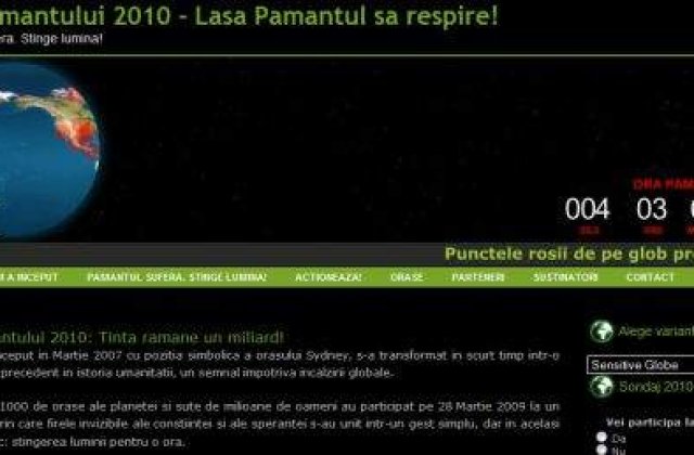 Earth Hour, stinge luminile Parlamentului si da drumul la muzica unplugged!