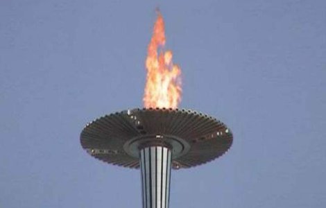 Flacara olimpica pentru Soci a fost aprinsa la Olimpia