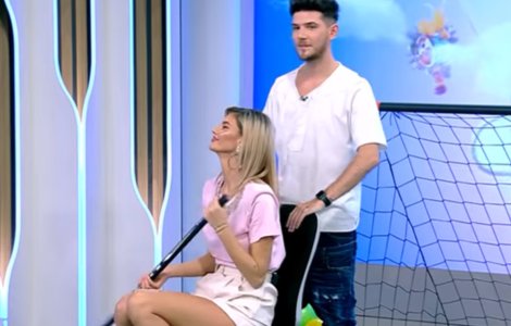 Ramona Olaru și Cuza de la Noaptea Târziu: „Cine mă are în viața lui e un mare norocos”