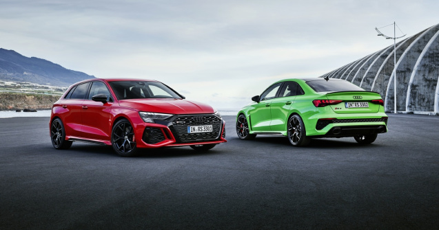 Noua generație Audi RS3 Sportback și Sedan: 400 CP și sistem de vectorizare a cuplului