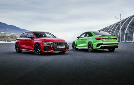 Noua generație Audi RS3 Sportback și Sedan: 400 CP și sistem de vectorizare a cuplului