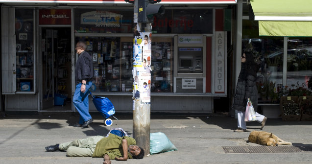 Cerșetoria e în floare în Timișoara