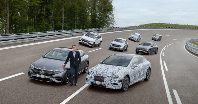 Planuri Mercedes-Benz: 3 platforme electrice în 2025 și 8 uzine de baterii la nivel global