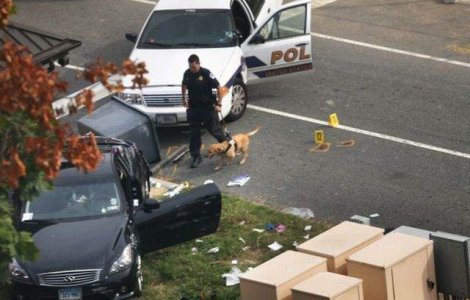  Video  Femeia care a speriat Washington: Impuscata de politisti, desi nu era inarmata