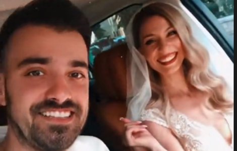 Fericire mare în lumea mondenă! Liviu Teodorescu și Iulia s-au căsătorit religios