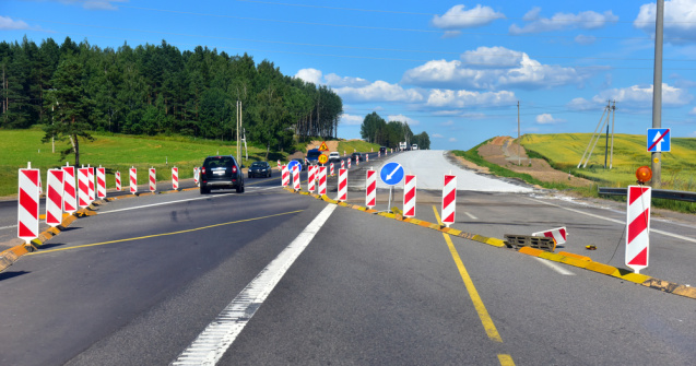 Restricții de circulație pe A1 Bucureşti - Piteşti. Se efectuează lucrări